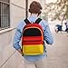POEZJZW German Flag Pattern Laptop Backpack For Fashion Backpacks Nurse Stylish Travel Bags Casual Daypacks