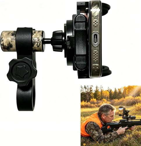 Hunt Phone Mount for Rifle Scope & Bow Stabilizer