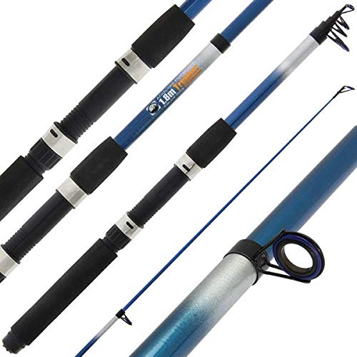 NUEVO VIAJE Starter Fishing rod and reel set with floats feathers and rod bag - Image 2