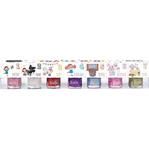 Vernis à l'eau Snails - Mini 7-Pack sans odeur ni démaquillant chimique