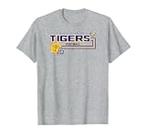 LSU Tigers Football Schedule 2025 Gray Officially Licensed T-Shirt