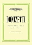 Donizetti: Messa di Gloria e Credo (Vocal Score)