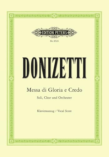 Donizetti: Messa di Gloria e Credo (Vocal Score)