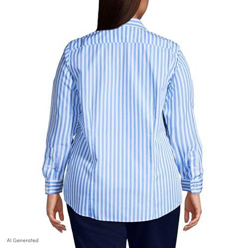 Image of Lands' End Women's Pinwale Cord Long Sleeve Shirt