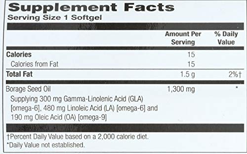 Health from The Sun Borage Oil 300 MG, 60 CT
