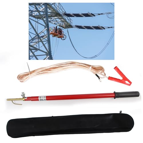 Perche de décharge isolée 10 kV-220 KV télescopique sans risque d'électrocution - 2