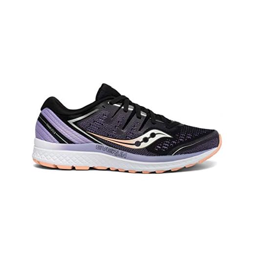 Saucony Guide Iso 2 tävling löparskor, svart lila, 3 UK
