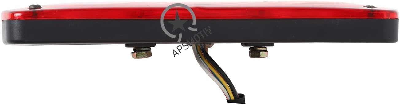 2Pcs LED Truck Rectangle Car Tail Light Taillight Stop Brake Light