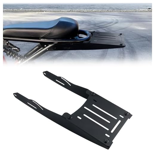 Durable Rear Luggage Rack for E-Bikes