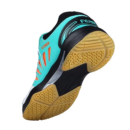 Image of FEROC Kids Badminton Shoes (Non Marking) Active Grip Lightweight & Durable Sole for Boys Girl Kids