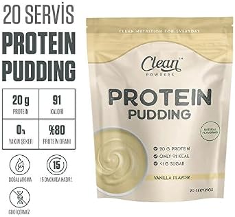 Clean Powers Protein Pudding 500 Gr - Vanilla