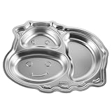 SUPVOX 漫画 仕切り プレート サービング プレート 楽しい 幼児 再利用可能