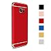 Galaxy S7 Edge Case Back Cover, Ultra Slim & Rugged Fit Shock Drop Proof Impact Resist Hard Protect Case for Samsung Galaxy S7 Edge (5.5'')(2016) - Red