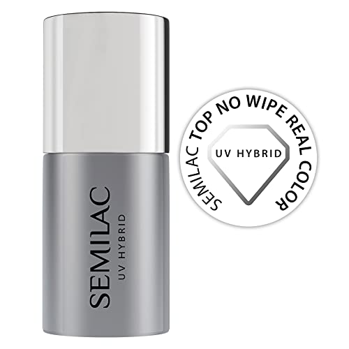 Semilac Esmalte Semipermanente Capa Superior Top Coat No Wipe...
