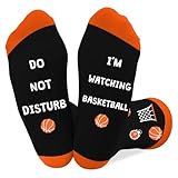 Coopyin Basketball Gifts for Men, Boys, Women and Girls Christmas Birthday Stocking Stuffers Fathers Day Graduation Gift Ideas Funny Novelty Socks Accessories for Basketball Lovers, Team, Players