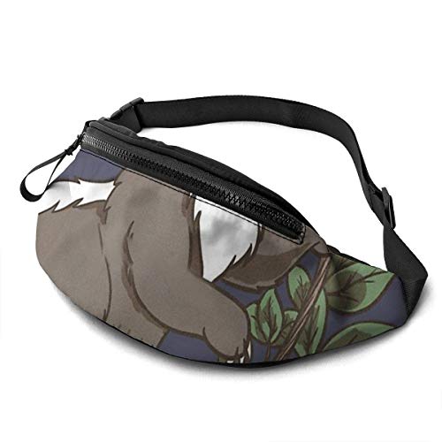 XCNGG Bolso de Cintura Corriente Bolso de Cintura de Ocio Bolso de Cintura Bolso de Cintura de Moda Be Brave Badger Crest Belt Bag 13.7 X 5.5 Inch Unisex Running Waist Packs Fashion Casual Waist Bag,