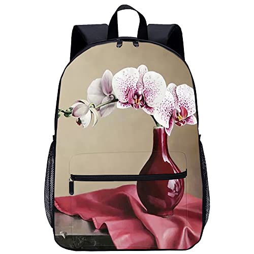 Sac à dos imprimé 3D de mode pour adulte au format cabine 45x30x15 cm léger