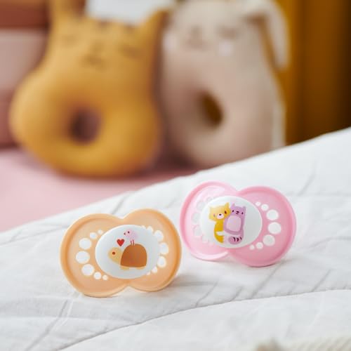 Mam Succhietto Original 6+Mesi In Silicone Per Bimba, 2 Pezzi - 10