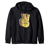 Photo Gallery segno della pace vintage rainbow distressed hippie freedom retro felpa con cappuccio Photo Gallery segno della pace vintage rainbow distressed hippie freedom retro felpa con cappuccio