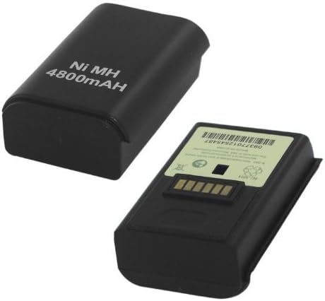 Rechargeable Battery Pack for Xbox 360 Controller, Black