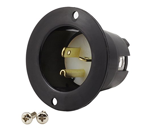 Ac Works Super Durable Industrial Grade Power Input Inlet (5-20P 20A 125V) #TOP30