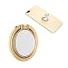 NOPNOG Finger Ring Stand Cell Phone Holder Grip Mirror Design 360° Adjustable for iPhone X/8/7/6s/6plus Samsung Galaxy S7/ S8 Moto Lg Google Pixel Xl/ Nexus 6/ 6p Htc Smartphone (Gold)
