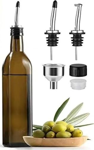 ���I���[�u�I�C���{�g��-�I�C���|�b�g ���e�� ������ �e�� �Ռ��r 500ml �I���[�u�I�C�� �ϔM�K���X �{�g��-500Ml �I�C���f�B�X�y���T�[ �t���ꂵ�Ȃ� �O���[���I�C�����r�ƃr�l�K�[�{�g�� �������Ƃ��傤���t��-�I���[�u�I�C���J���t