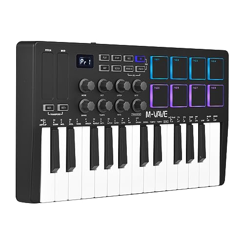 ノーブランド品 25キーMIDIコントロールキーボード の商品画像 2