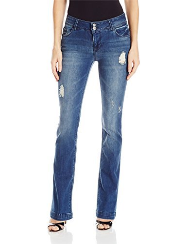 kensie Jeans Women's Curvy Bootcut Jean 