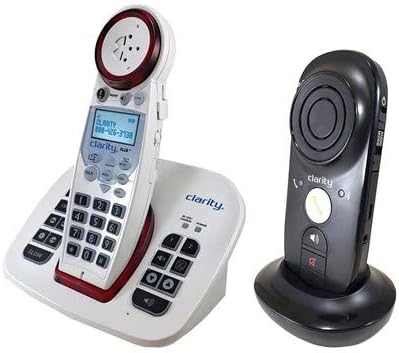 Clarity XLC8 Dect 6.0 Extra Loud Big Button Amplified Cordless Phone Bundled with 1 XLCgo Amplified Mobile Phone/DECT Expandable Handset Amplifier