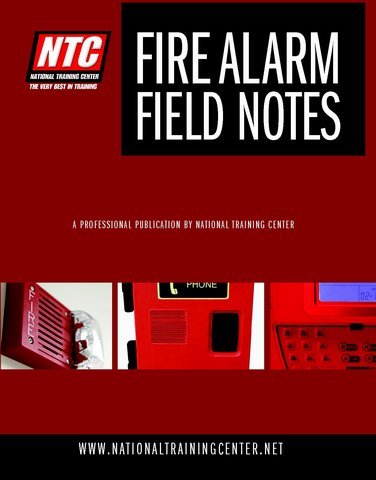 01A - Fire Alarm Field Notes
