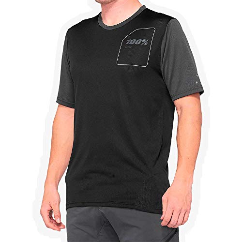 Maillot de VTT anti-transpiration 100% Ridecamp avec textile aéré