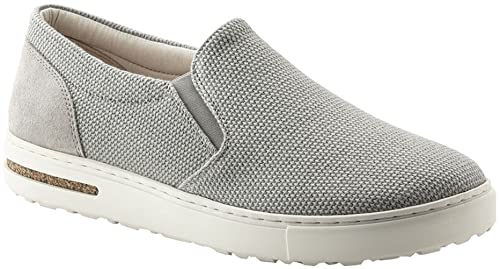 Birkenstock Unisex Oswego Slip On Loafer, Whale Gray Canvas, Size 46 EU (13-13.5 M US Men)