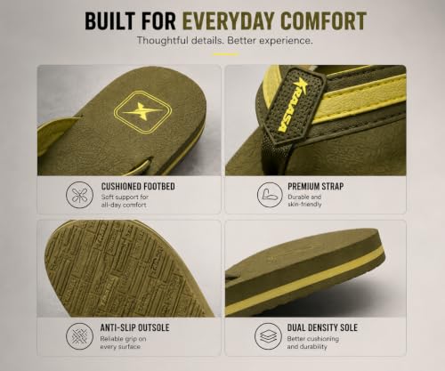 Image of Kraasa Fleece Slippers for Man | Slip-On Slippers