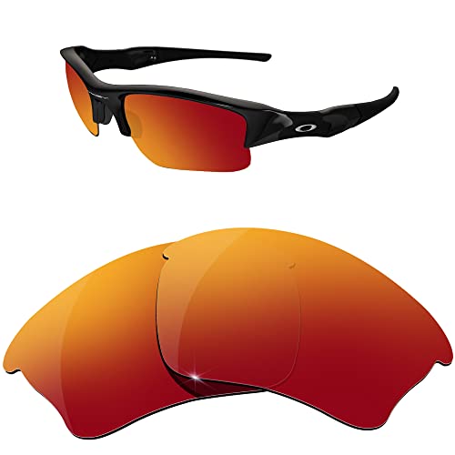 Image of Polarized Replacement Lenses for Oakley Half Jacket XLJ Sunglasses-Multi Options,with Lens Cloth