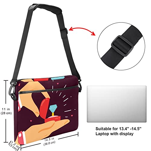 Sac ordinateur portable pour les cours et trajets quotidiens au style licorne - 5