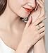 FANUFAN Natural Moss Agate Ring for Women 925 Sterling Silver Celtic Knot 3 Stone Green Oval Moss Agate Engagement Wedding Ring Jewelry,Ring Size 10