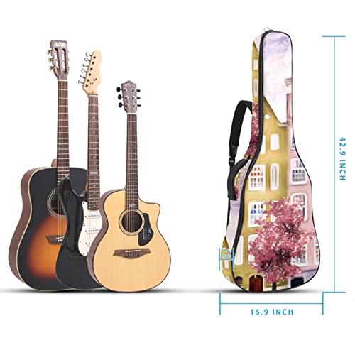 Housse de guitare moderne en tissu Oxford imperméable avec bandoulière réglable - Les Beatles, Paul McCartney, John Lennon, RIngo Starr, George Harrison Housse de guitare moderne en tissu Oxford imperméable avec bandoulière réglable – Image 6