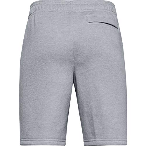 Short Under Armour Rival Fleece Garçon en molleton doux noir