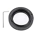Produktbild T2 Adapterring, Universal Manueller Fokus/Blende, Unendlich Fokus Objektiv Adapter T-Mount Spiegelobjektiv, Tele Teleskop Objektiv auf DSLR Kamera, für Objektiv, Teleskop, Mikroskop(T2-für EOS)