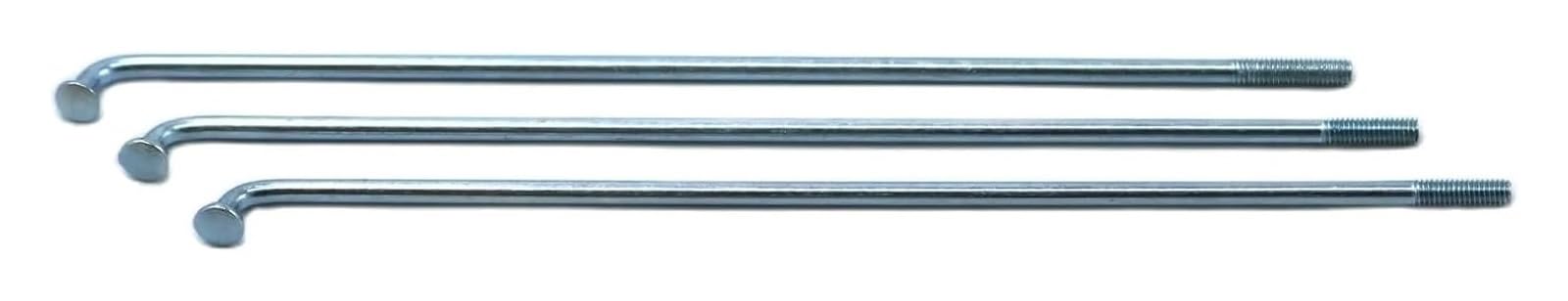 KEuLen Szprychy rowerowe, szprycha koła rowerowego, 37 szt./zestaw rower elektryczny średnica 2,5 mm długość 56-240 mm szprychy z sutkami