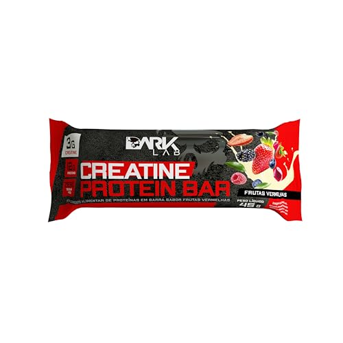 Creatine Protein Bar Display 12 UN FRUTAS VERMELHAS Dark Lab