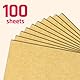 100 Blatt, Braunes Papier Kraftpapier A4, 100 g/m²