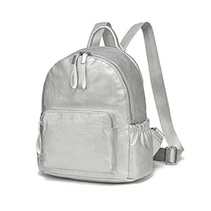 VASCHY Rugzak Dames,PU Leer Rugzak Rugzaktassen Mode Rugzakken Crossbody Tassen Leren Schoudertas Meisje voor Werk…