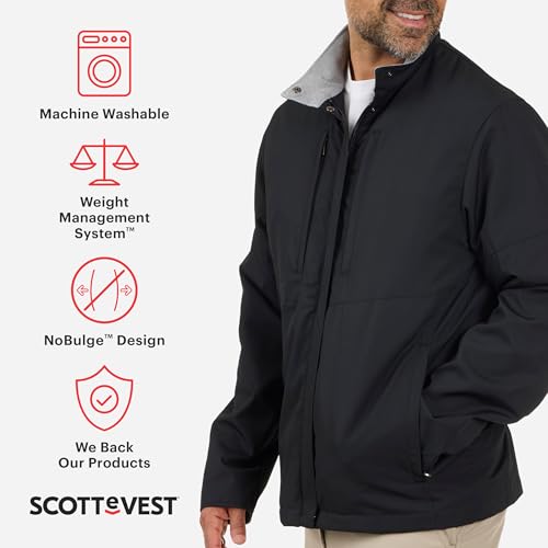 SCOTTeVEST Men Epic Travel Jacket for Men Pocket (pack of 1)