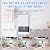 Tankless Water Heater Electric,110v 3000w Instant Hot Water Heater with Remote Control, Water Temperature Regulating Valve and Adjustable Temperature, LCD Touch Screen for Kitchen and Bathroom?White