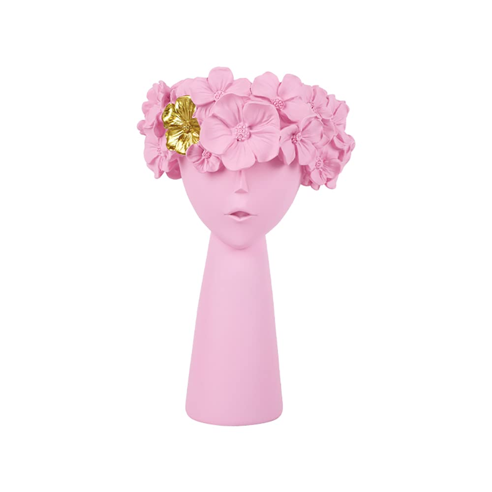 Estatua De Resina Para Niña, Figura Moderna De Niña, Adorno Para Jarrón De Flores Secas Para El Hogar, Oficina, Dormitorio, Sala De Estar, Porche, Decoración De Escritorio, Color Azul