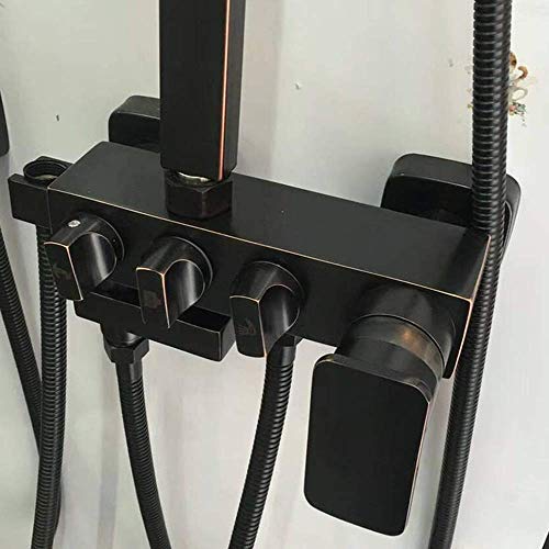 Robinet de douche à eau mixte rétro pour salle de bain rétro - 4