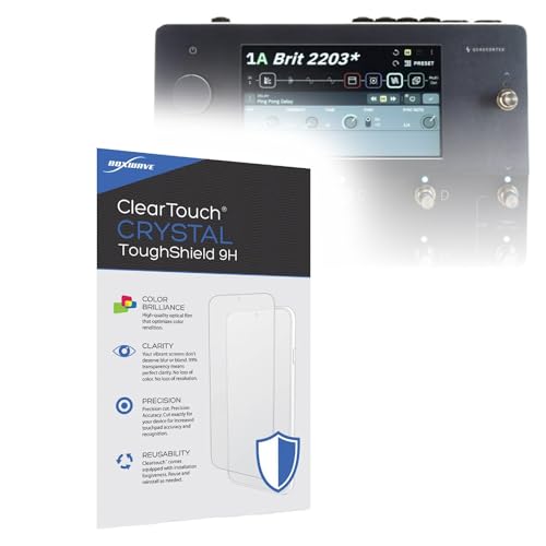BoxWave�X�N���[���v���e�N�^�[ Neural DSP Quad Cortex�Ή� - ClearTouch Crystal ToughShield 9H (2���p�b�N) �N���A9H �^�t�t���L�V�u���t�B�����X�N���[���v���e�N�^�[