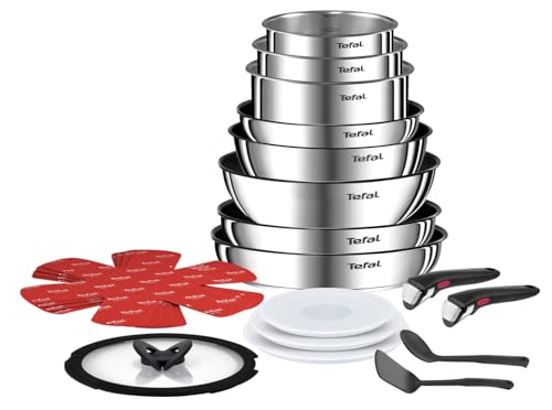 Tefal Ingenio Batterie cuisine 20 pcs, Poêles,...